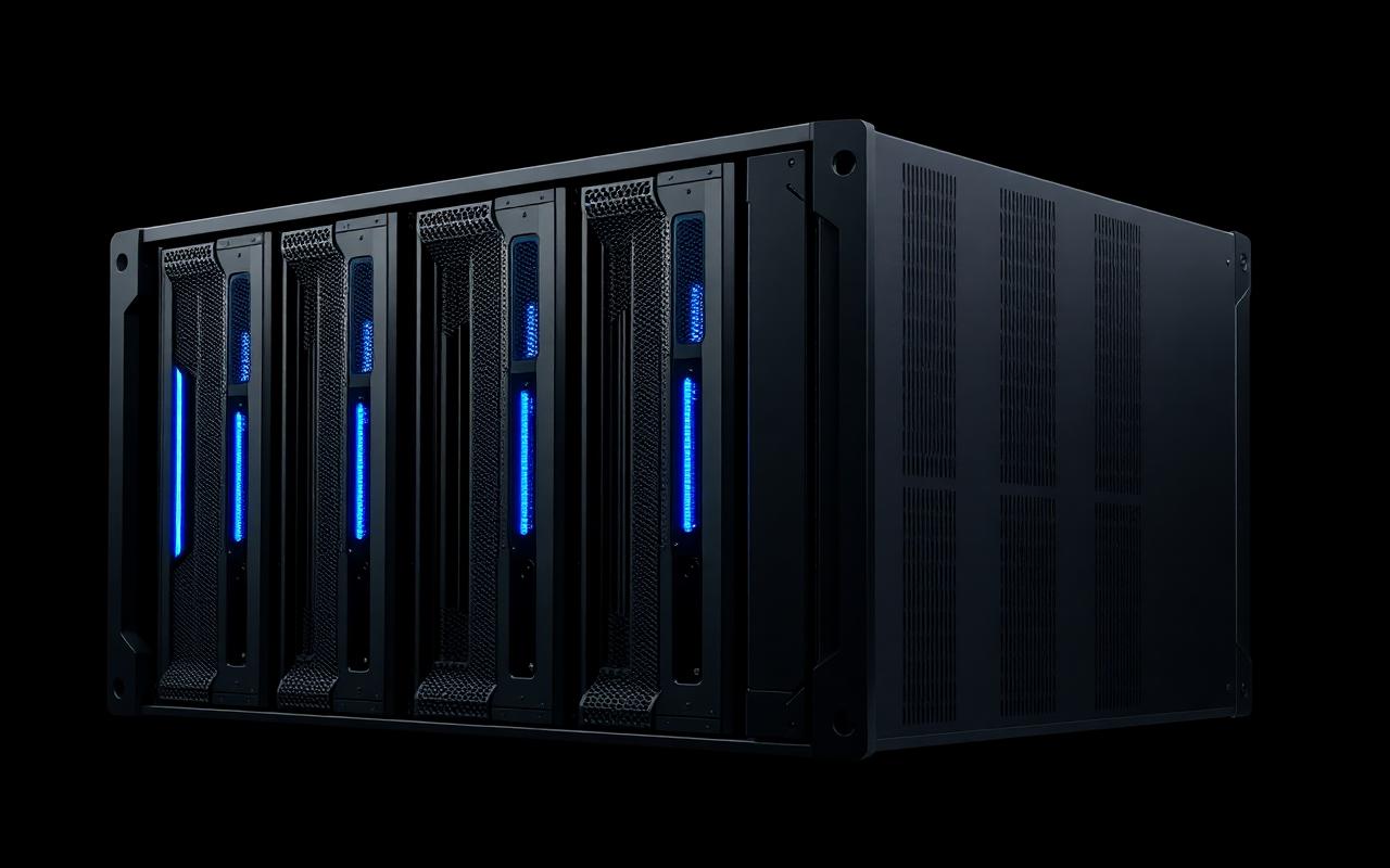 Factory-built modular compute unit